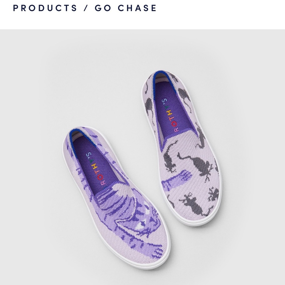 Rothy’s kids sneakers “Go Chase”